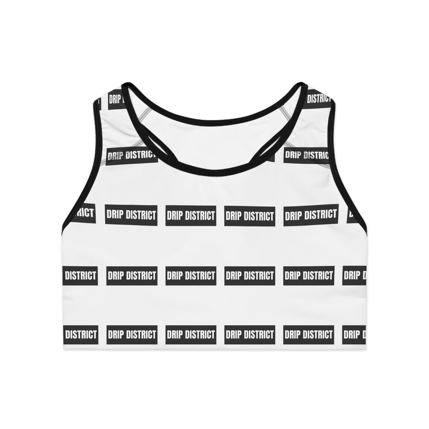 Drip District Sports Bra - Stylish Activewear for Fitness Enthusiasts
