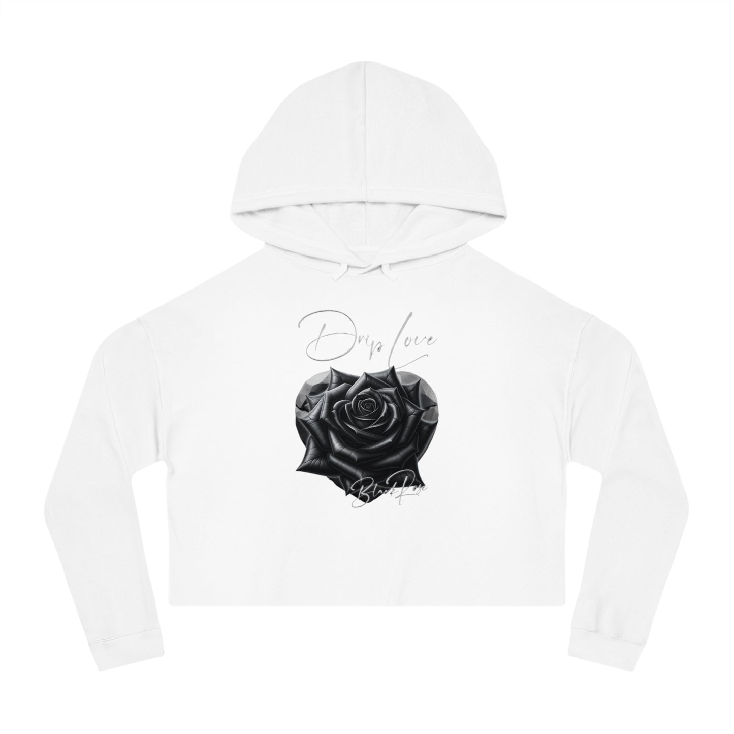 Cropped Hoodies Drip Love