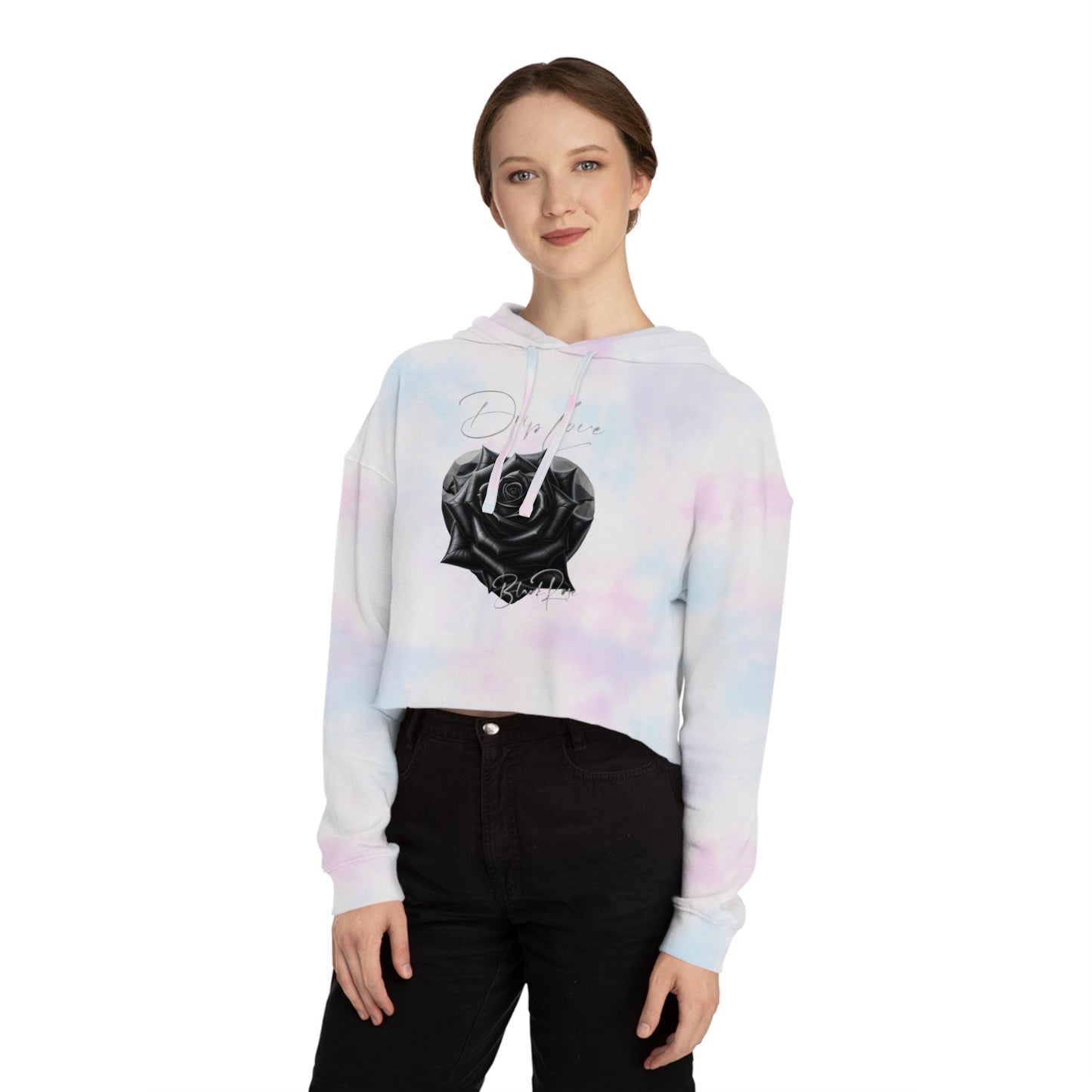 Cropped Hoodies Drip Love