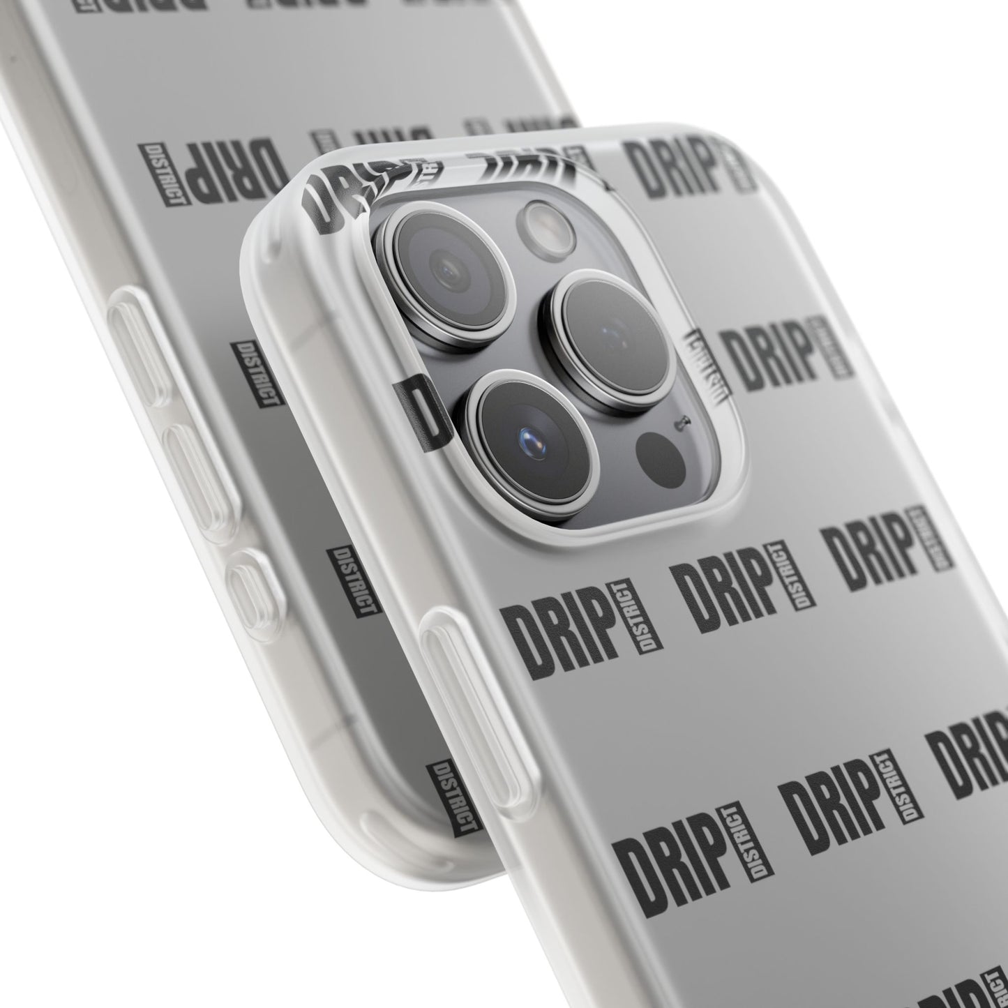Drip Design Flexi Phone Case | Trending Smartphone Accessories, Modern Style, Gift for Tech Lovers, Unique Phone Cover