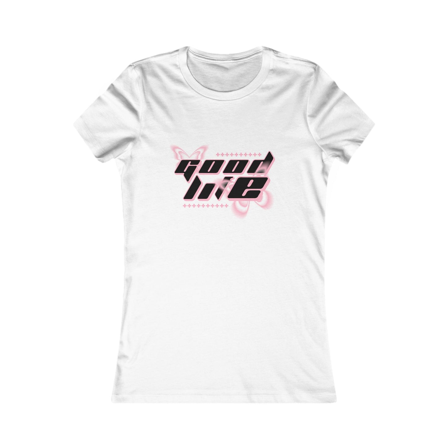 Chic Butterfly Graphic Tee for Women - Stylish Casual Wear