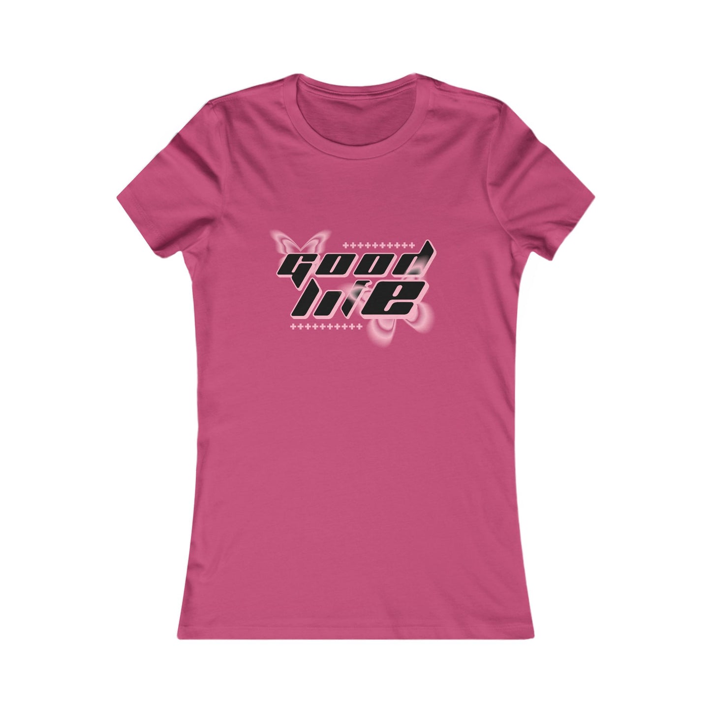 Chic Butterfly Graphic Tee for Women - Stylish Casual Wear