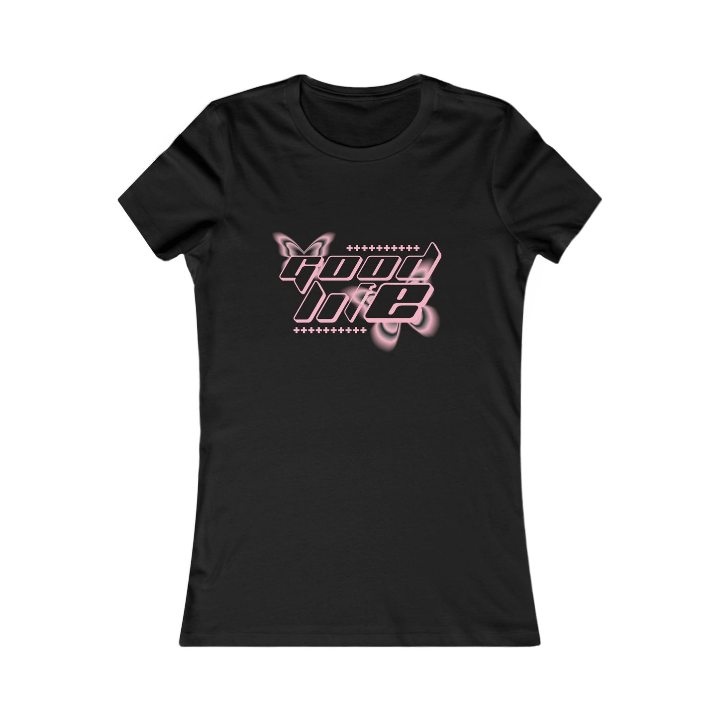 Chic Butterfly Graphic Tee for Women - Stylish Casual Wear