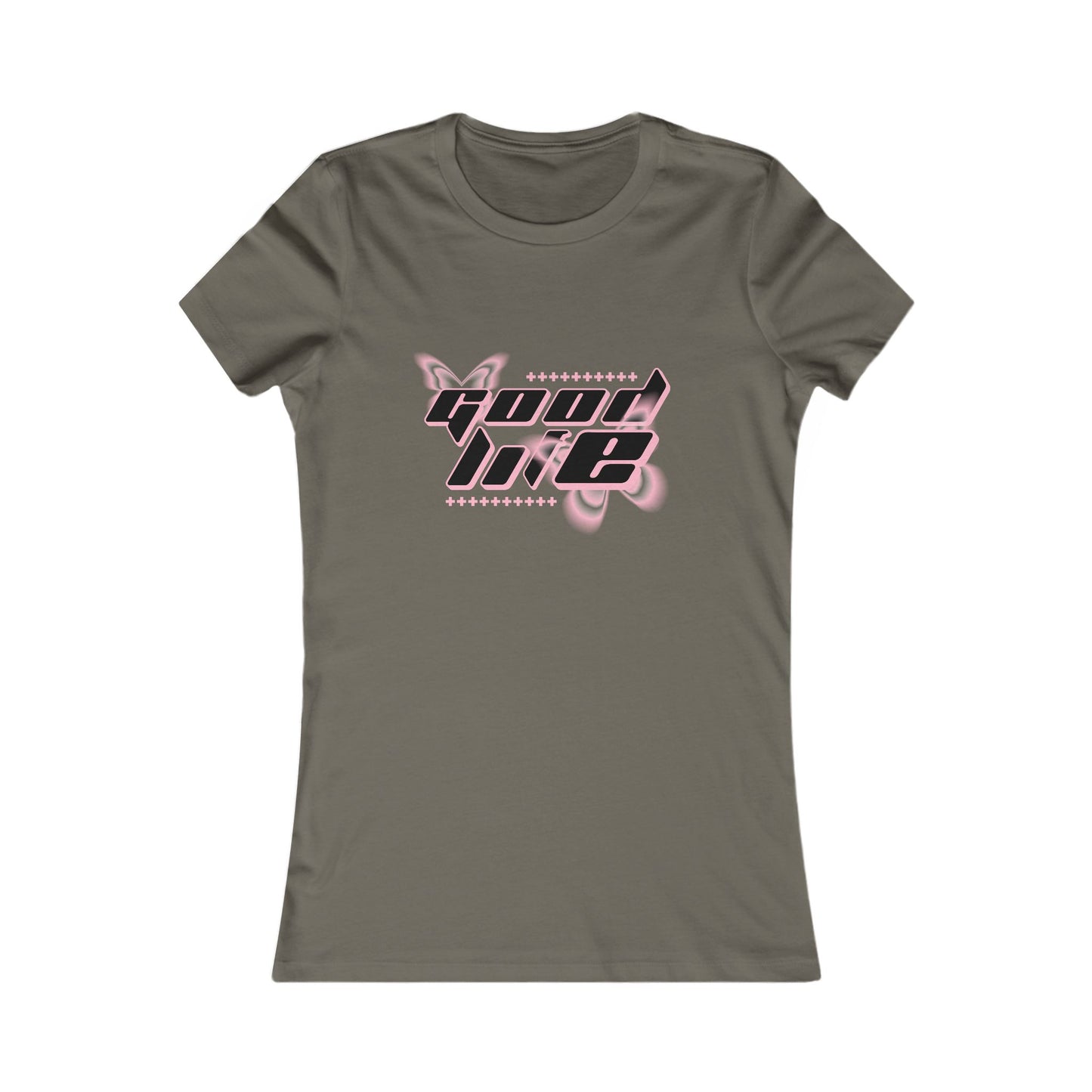 Chic Butterfly Graphic Tee for Women - Stylish Casual Wear