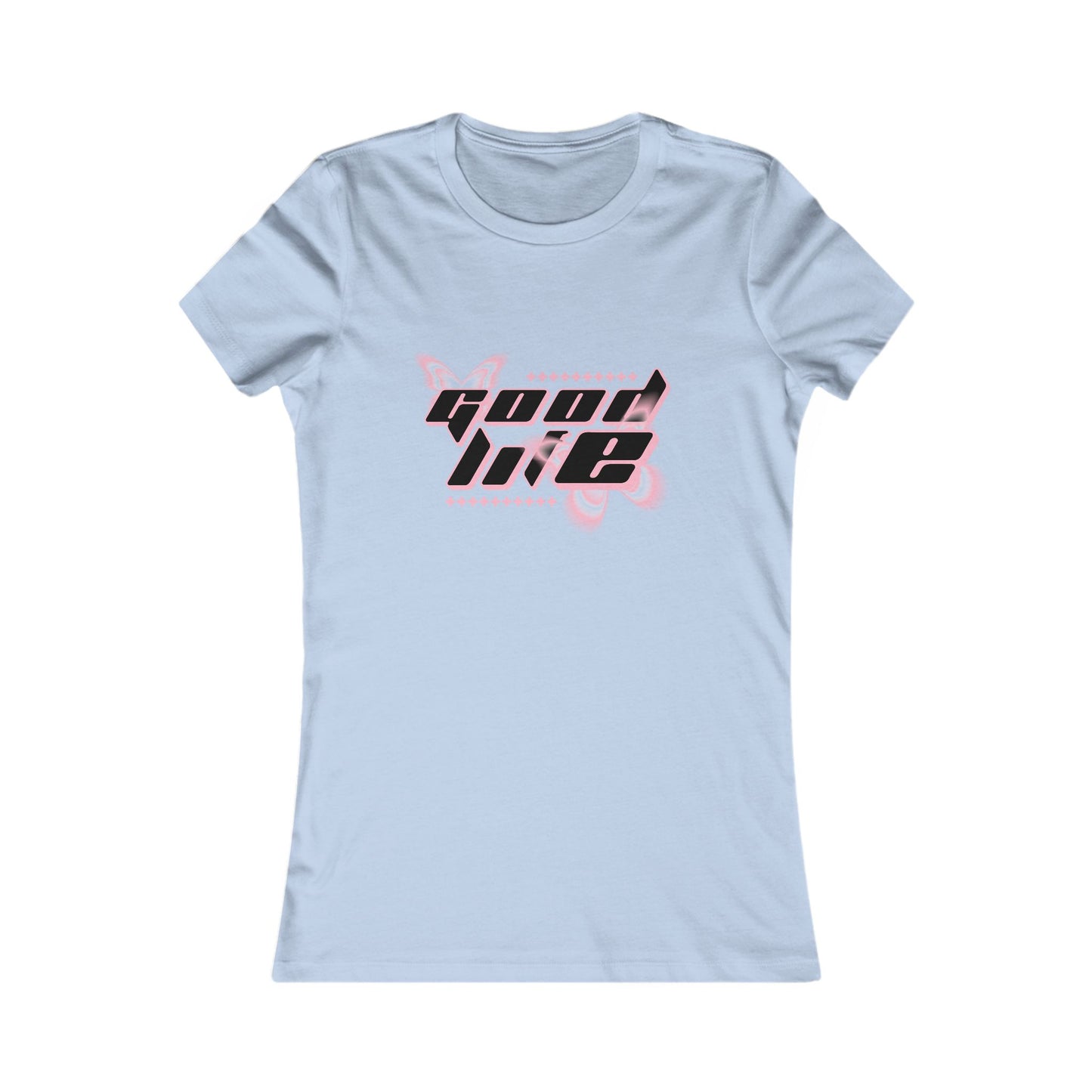 Chic Butterfly Graphic Tee for Women - Stylish Casual Wear
