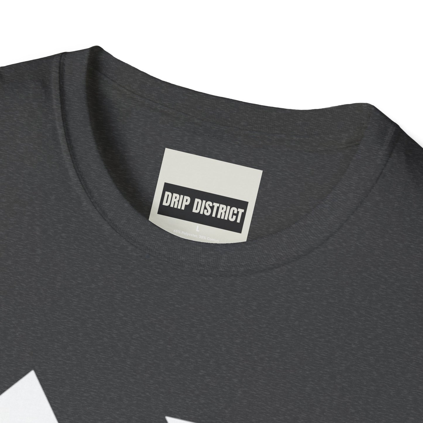 Drip District Unisex Softstyle T-Shirt - Trendy Graphic Tee for Casual Wear