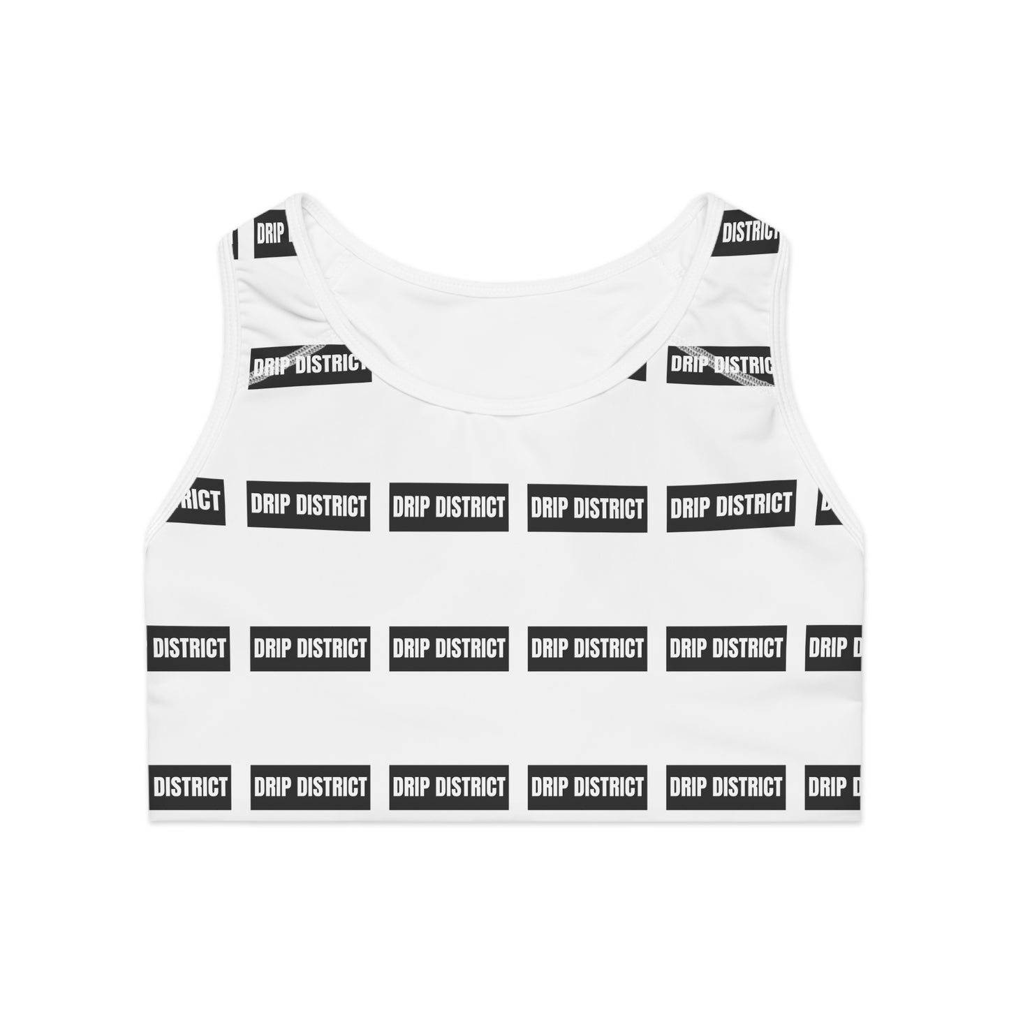 Drip District Sports Bra - Stylish Activewear for Fitness Enthusiasts