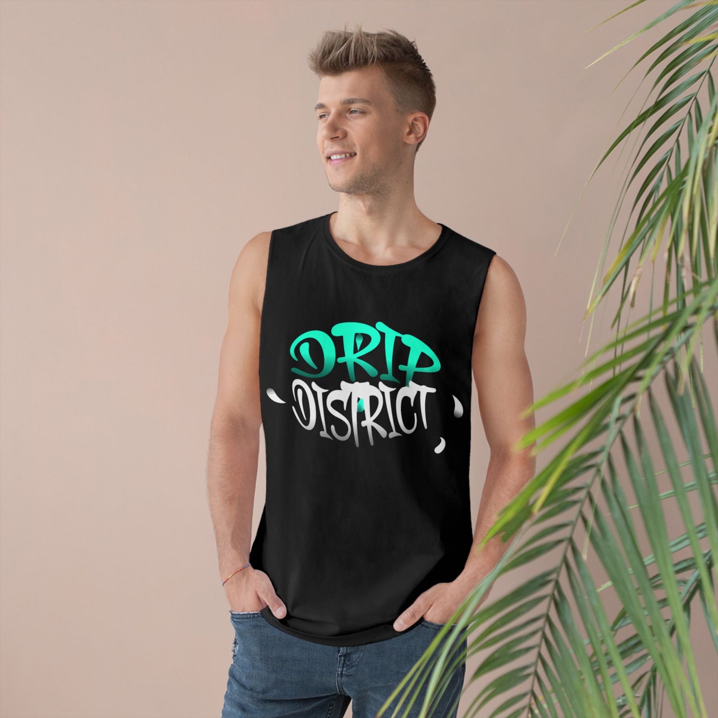 Drip District Unisex Tank - Trendy Casual Wear for Summer Vibes