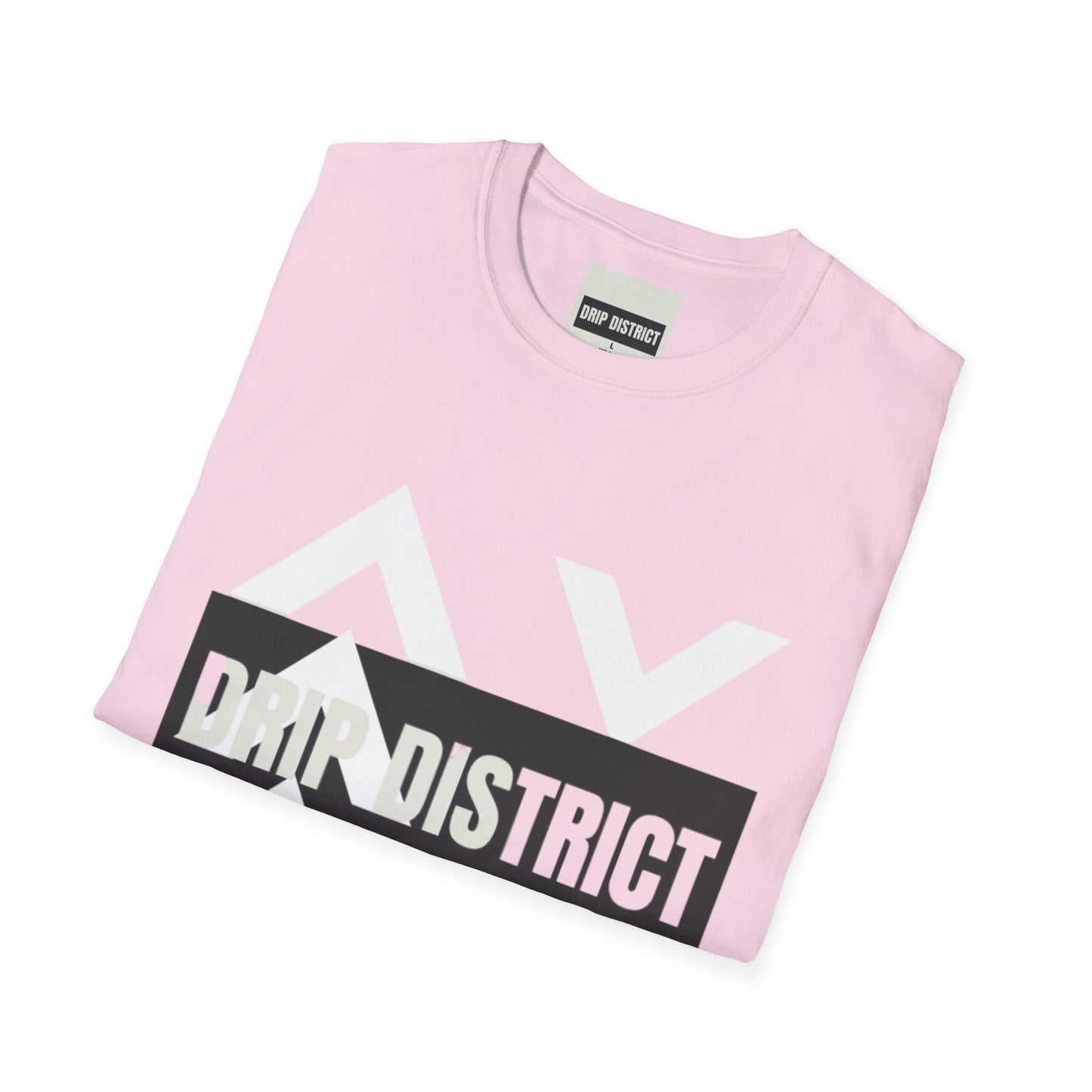 Drip District Unisex Softstyle T-Shirt - Trendy Graphic Tee for Casual Wear