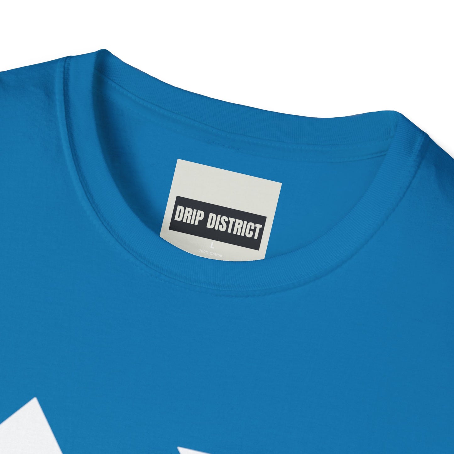 Drip District Unisex Softstyle T-Shirt - Trendy Graphic Tee for Casual Wear