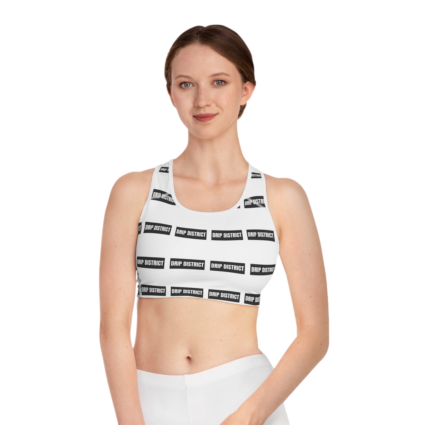 Drip District Sports Bra - Stylish Activewear for Fitness Enthusiasts