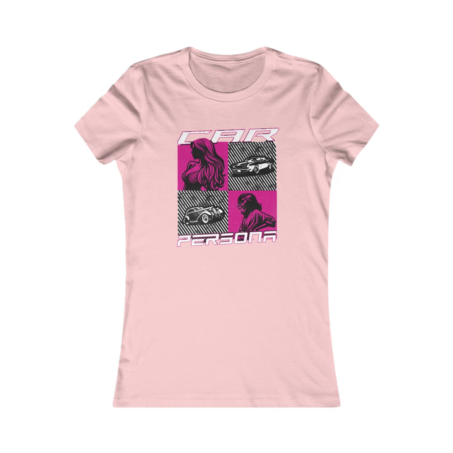 Car Persona Women's Favorite Tee - Stylish Graphic T-Shirt for Car Enthusiasts