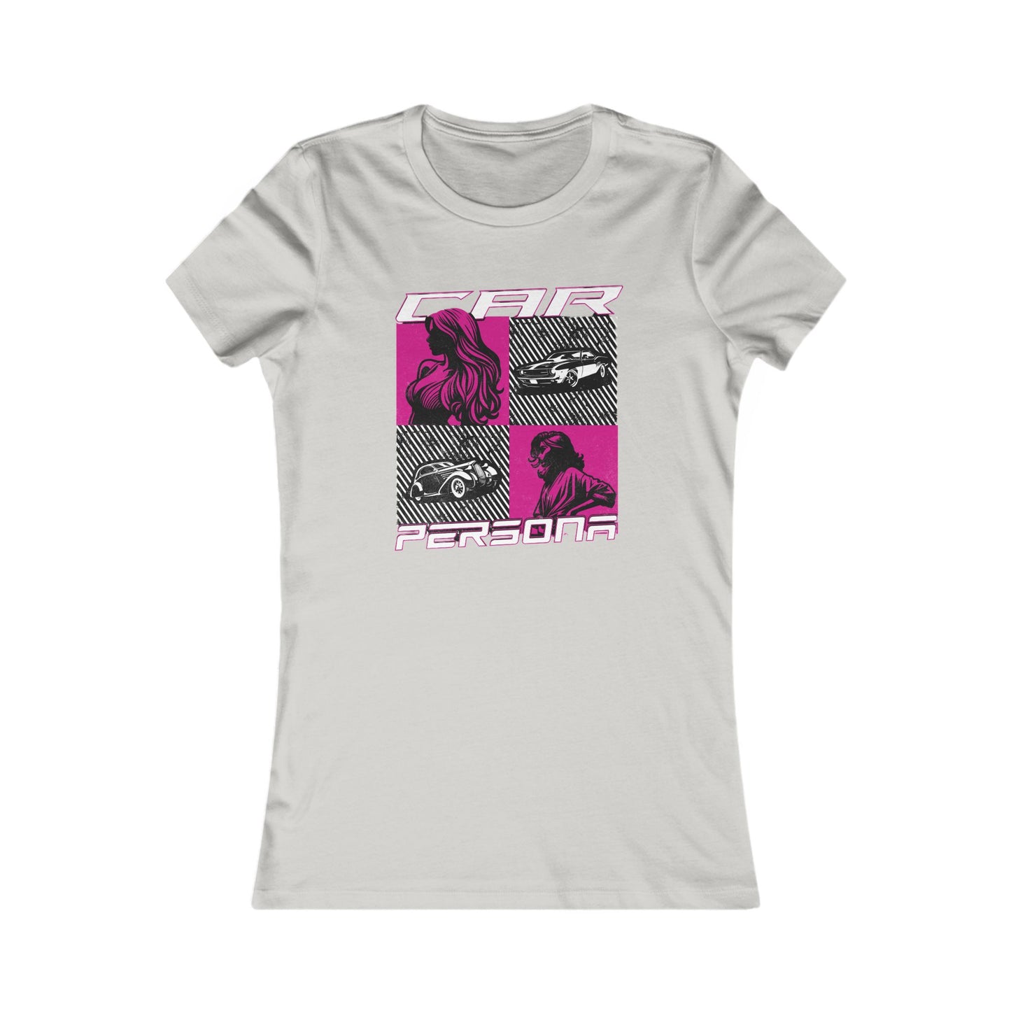 Car Persona Women's Favorite Tee - Stylish Graphic T-Shirt for Car Enthusiasts