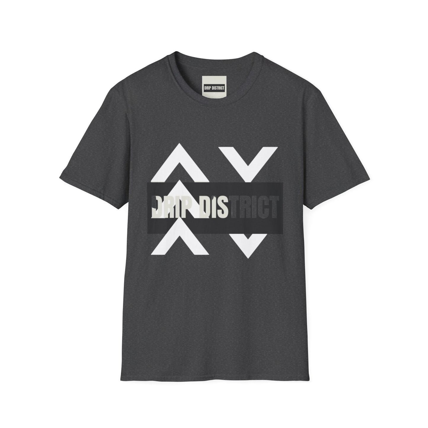 Drip District Unisex Softstyle T-Shirt - Trendy Graphic Tee for Casual Wear