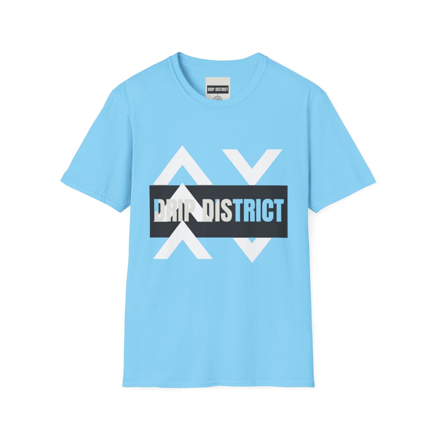 Drip District Unisex Softstyle T-Shirt - Trendy Graphic Tee for Casual Wear