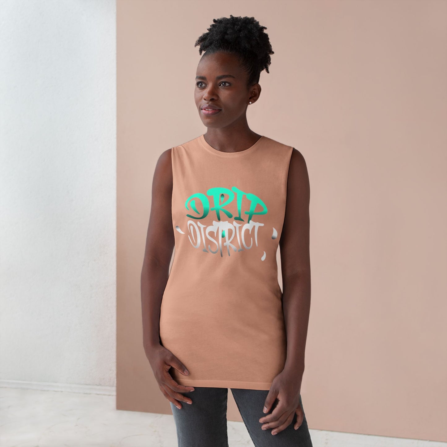 Drip District Unisex Tank - Trendy Casual Wear for Summer Vibes