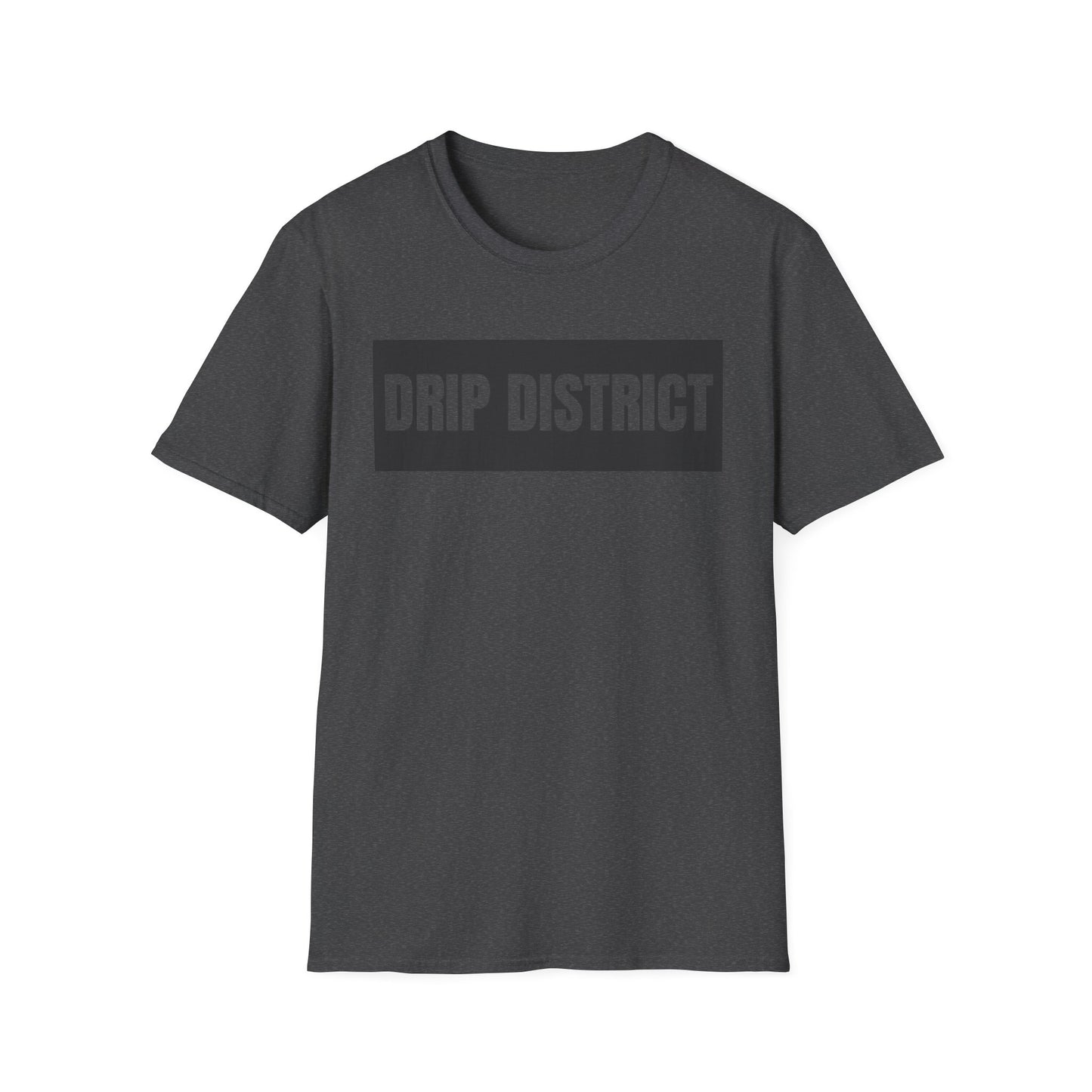Drip District Unisex Softstyle T-Shirt - Streetwear Vibe, Perfect for Casual Outings & Urban Culture