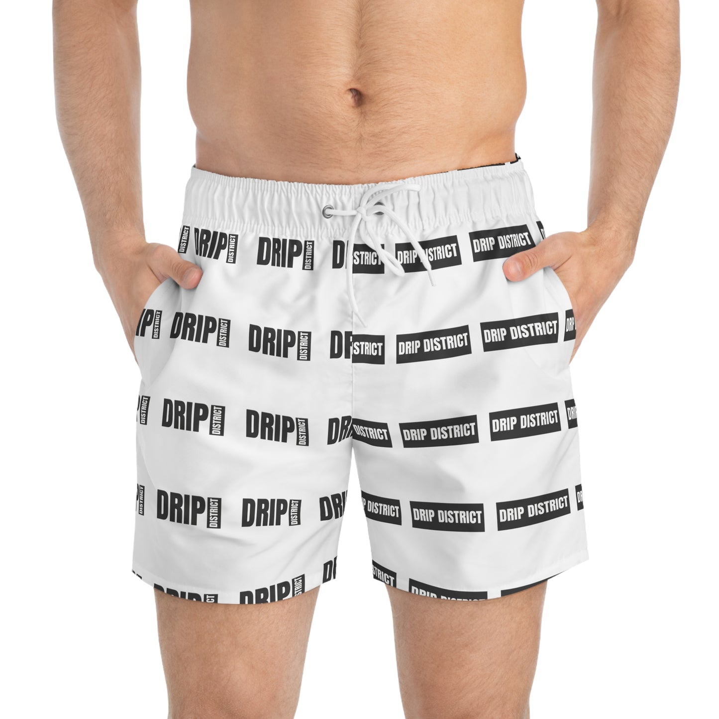 Drip District Swim Trunks - Stylish Beachwear for Summer Fun