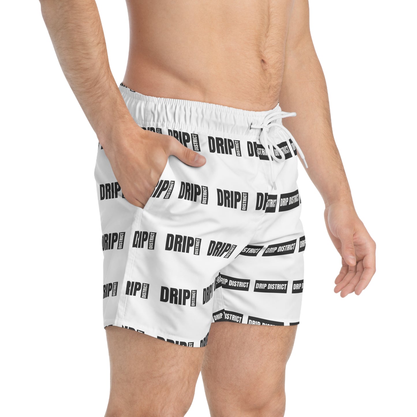 Drip District Swim Trunks - Stylish Beachwear for Summer Fun