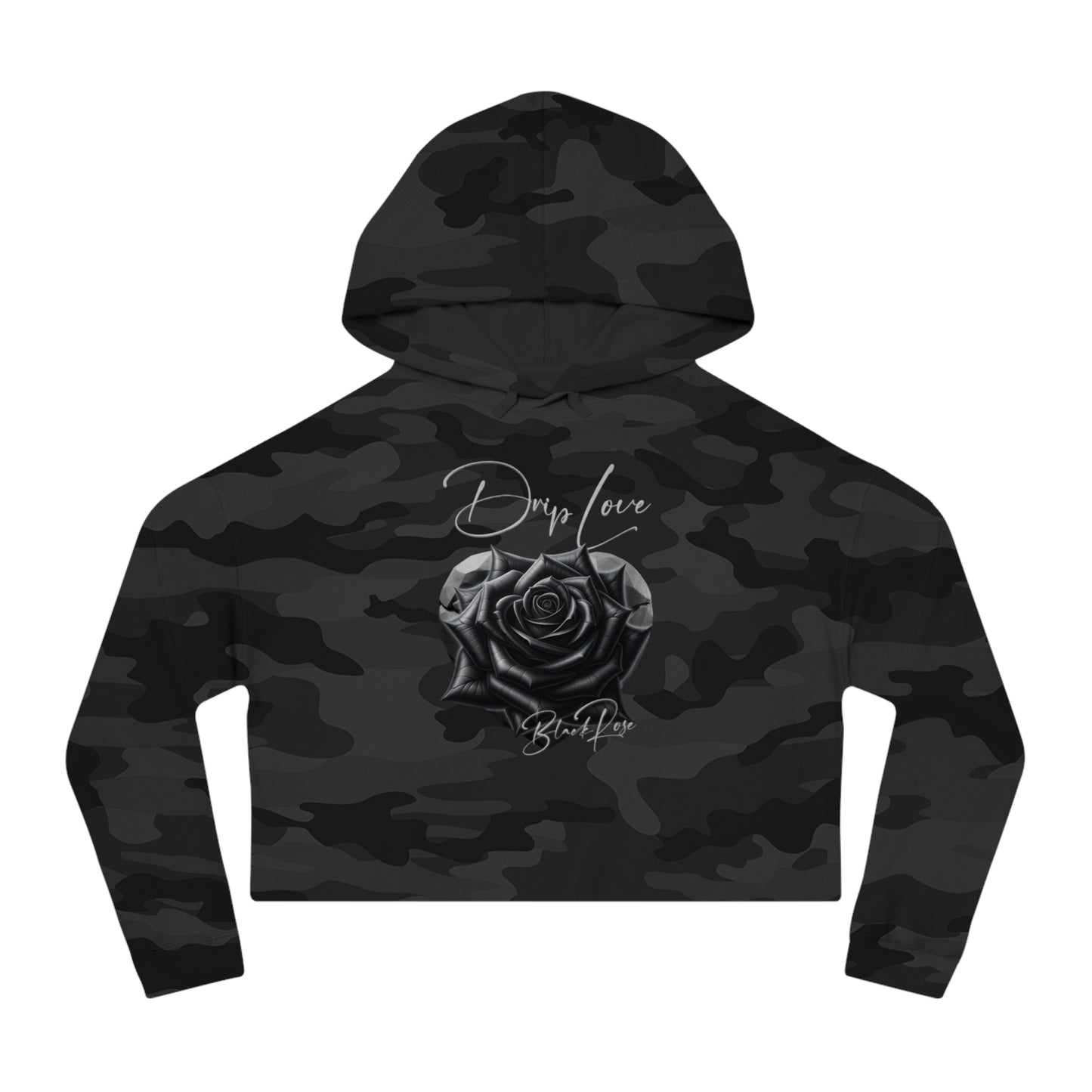 Cropped Hoodies Drip Love
