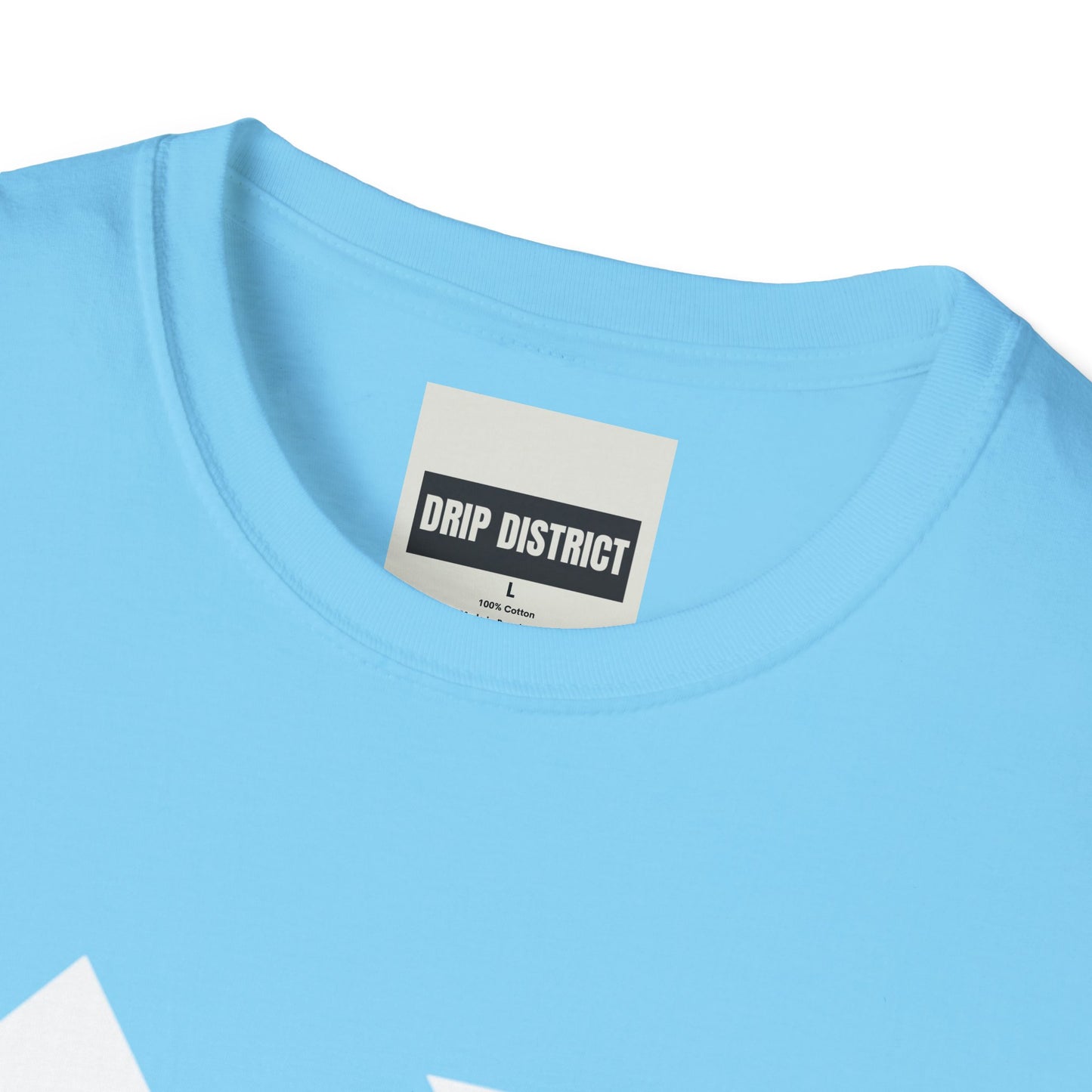 Drip District Unisex Softstyle T-Shirt - Trendy Graphic Tee for Casual Wear