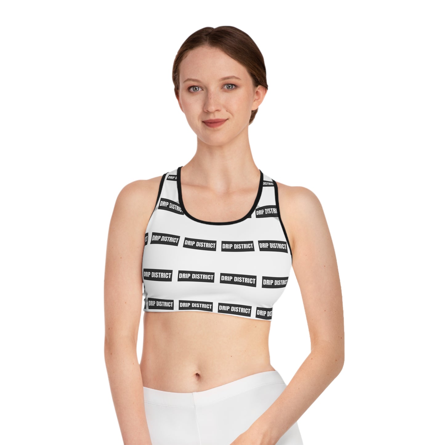 Drip District Sports Bra - Stylish Activewear for Fitness Enthusiasts