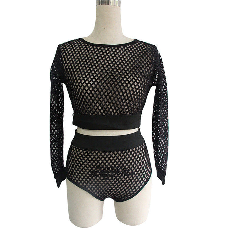 Bikini Coverall Amazon Hollow Sexy Bikini Set
