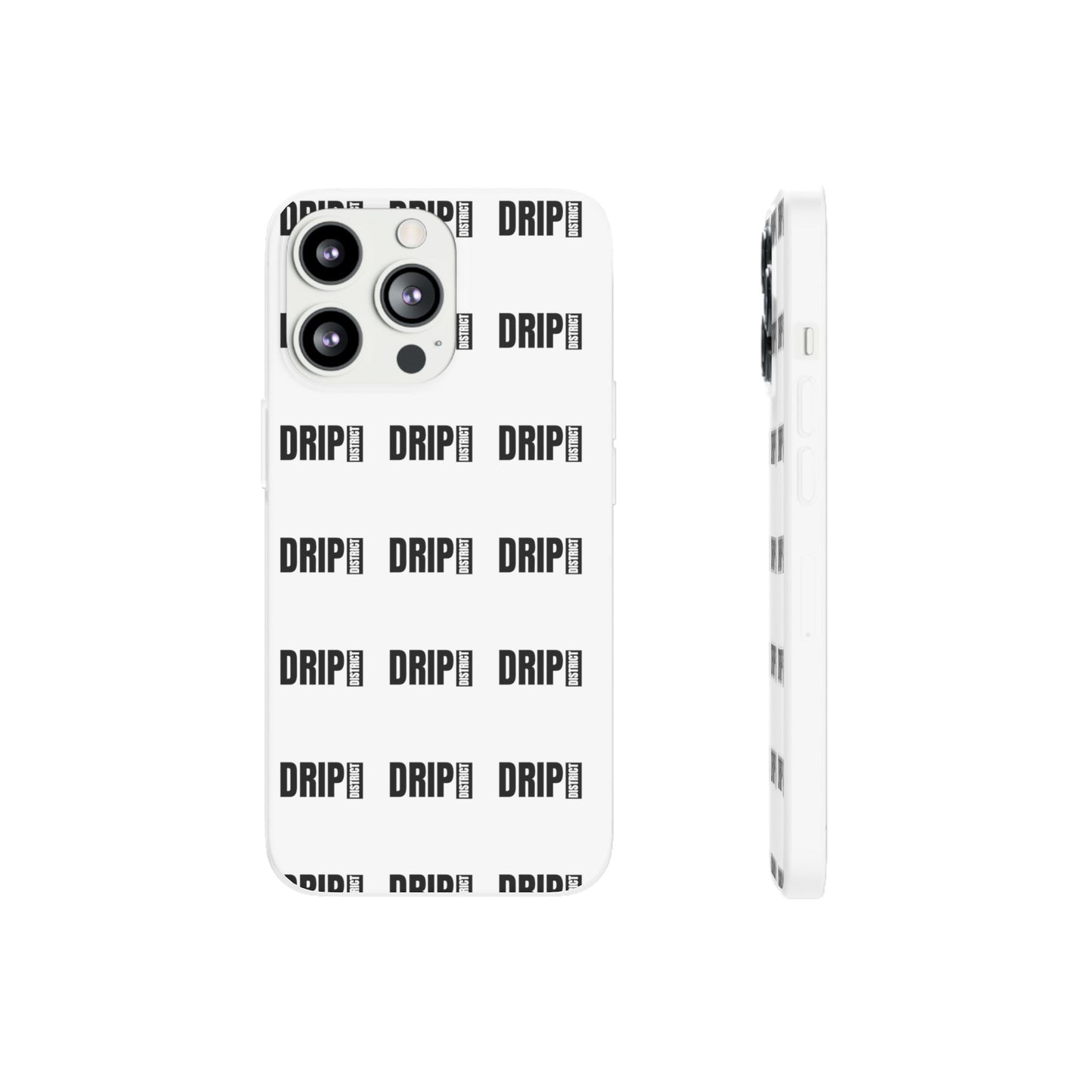 Drip Design Flexi Phone Case | Trending Smartphone Accessories, Modern Style, Gift for Tech Lovers, Unique Phone Cover