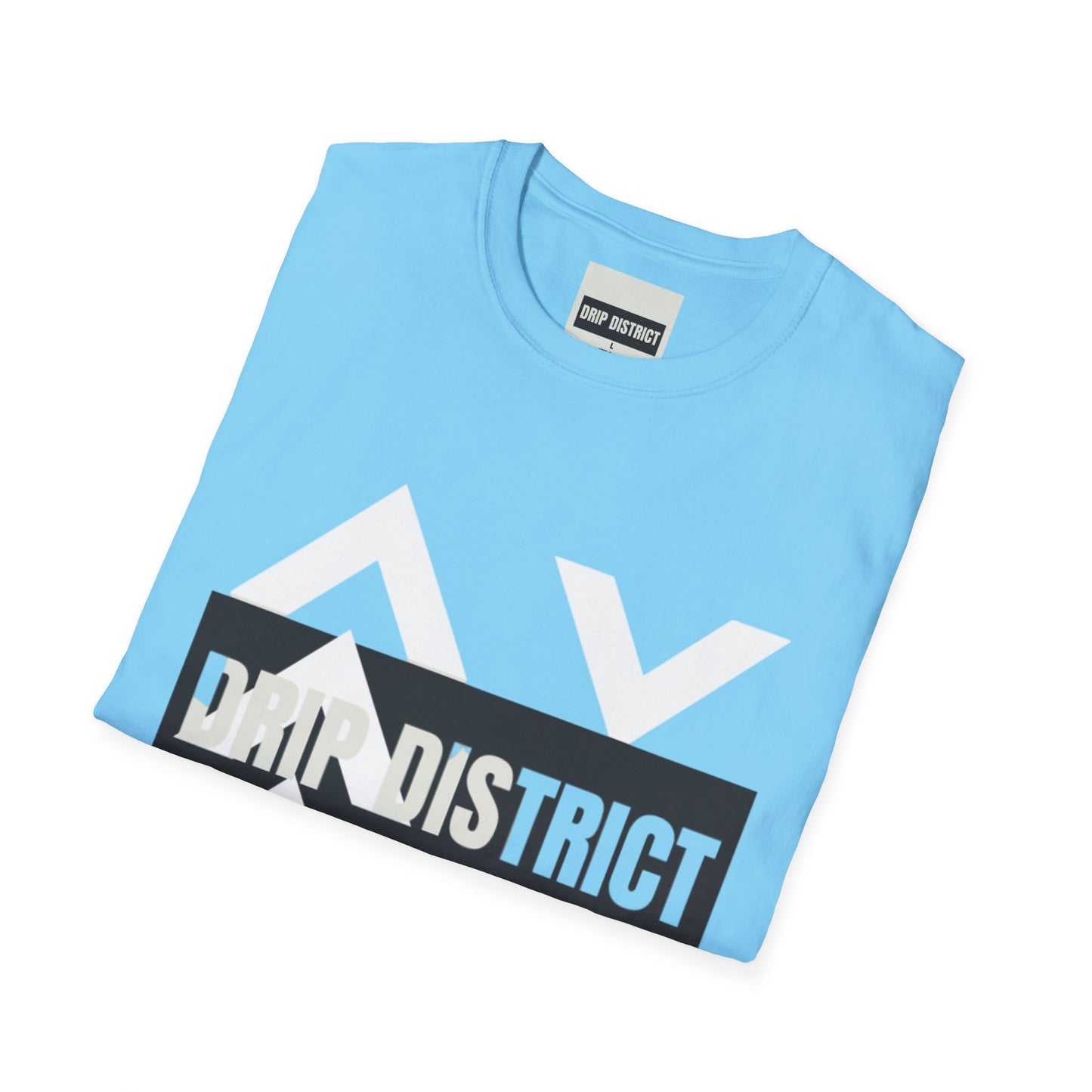 Drip District Unisex Softstyle T-Shirt - Trendy Graphic Tee for Casual Wear
