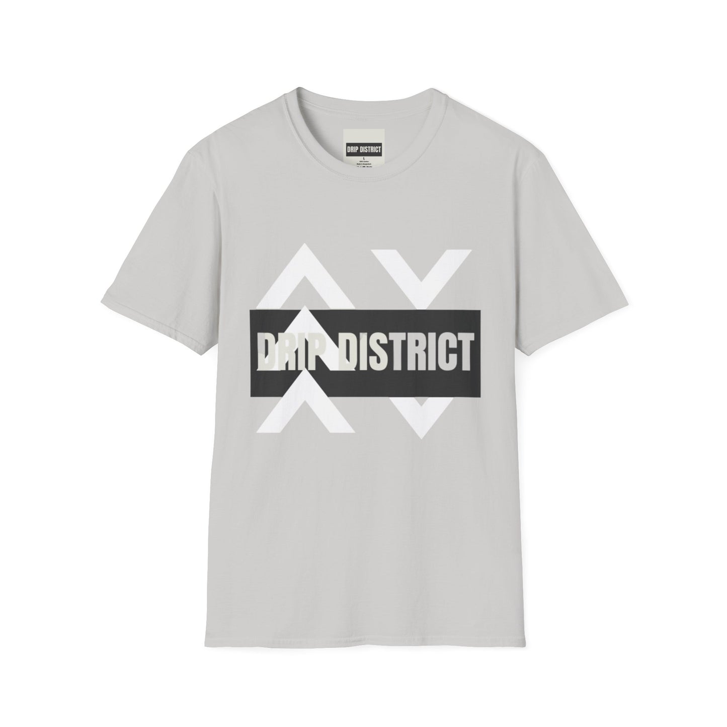 Drip District Unisex Softstyle T-Shirt - Trendy Graphic Tee for Casual Wear