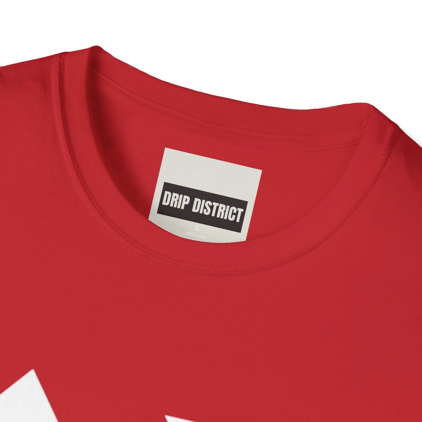 Drip District Unisex Softstyle T-Shirt - Trendy Graphic Tee for Casual Wear