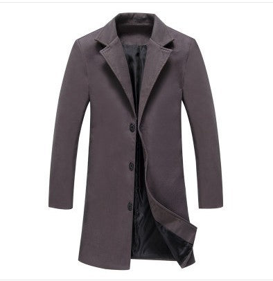 Autumn And Winter New Mens Business Woolen