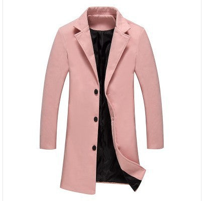 Autumn And Winter New Mens Business Woolen