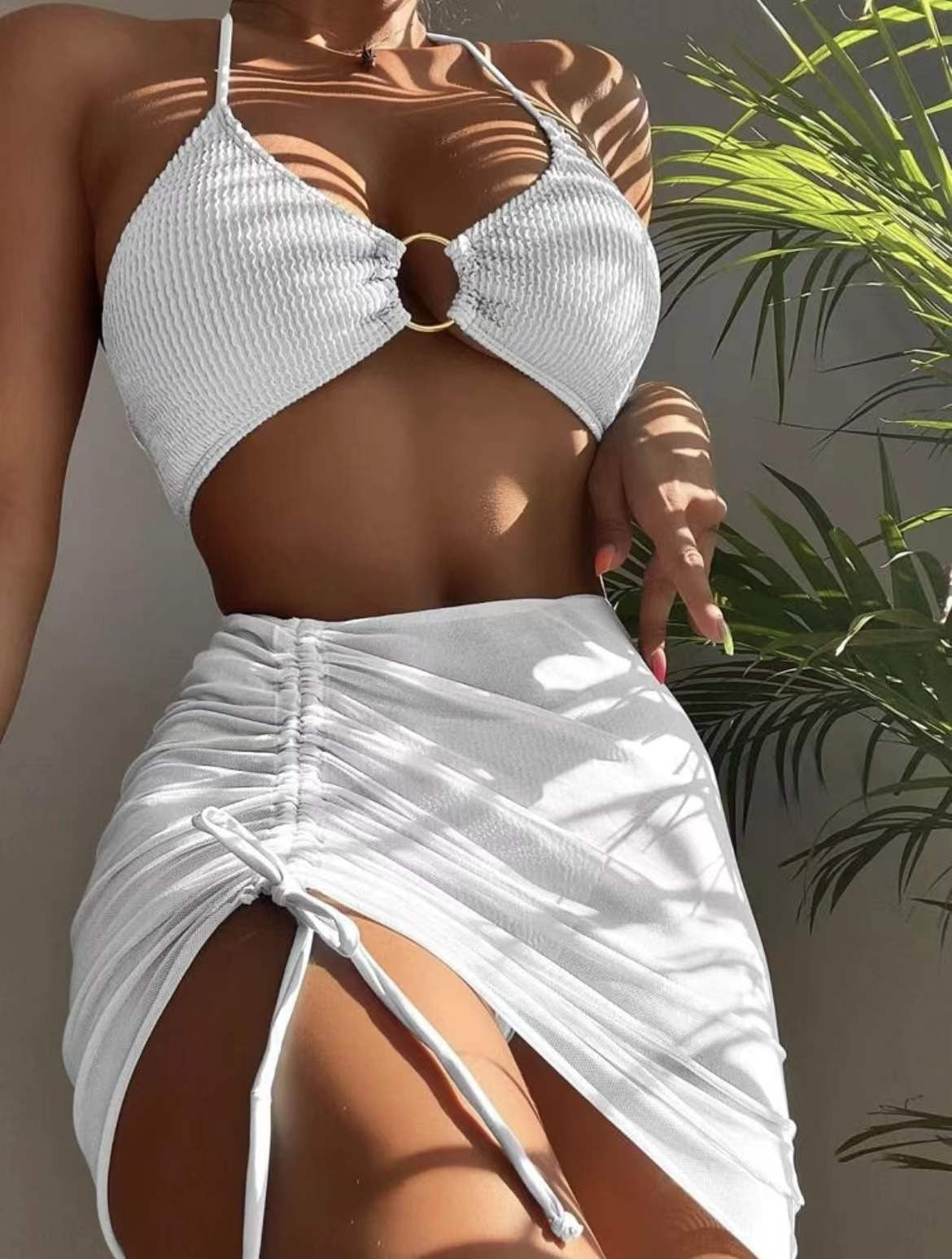 3pcs Halter Bikini