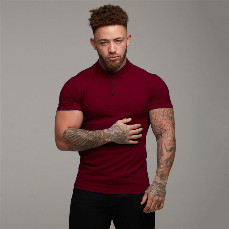 Sports Polo Summer Short-sleeved Top