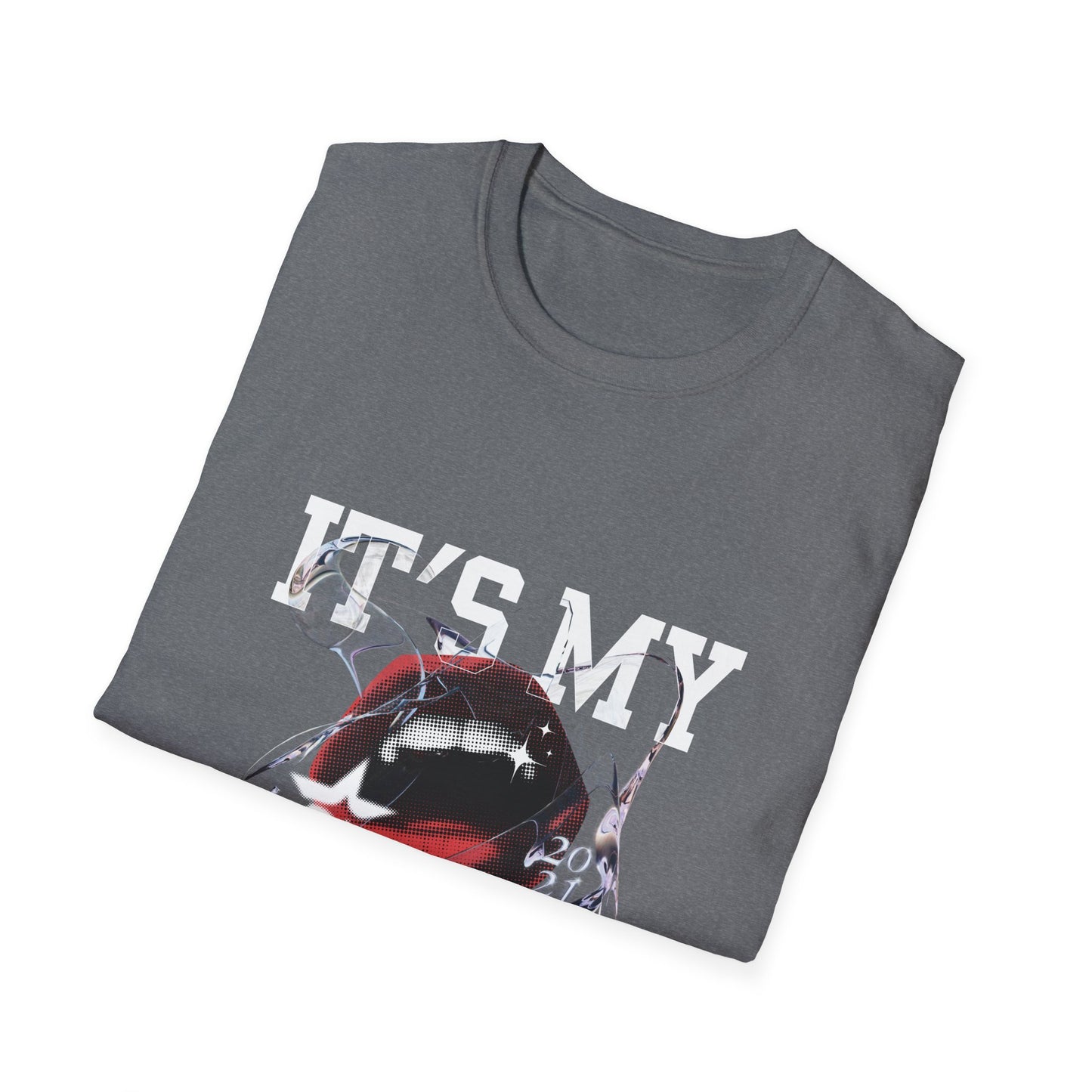 Fun Unisex Softstyle T-Shirt - "It's My Mouth" Statement Tee