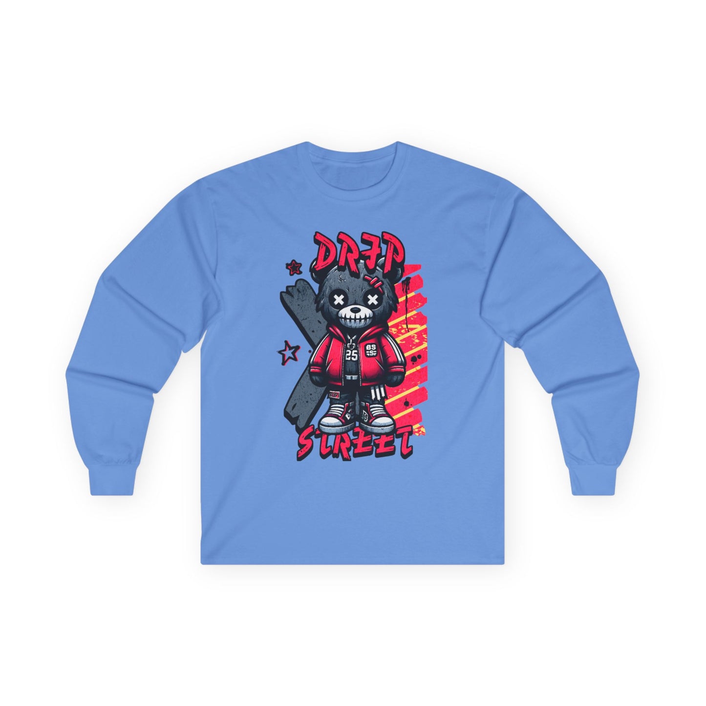 Dripped Street Long Sleeve Tee