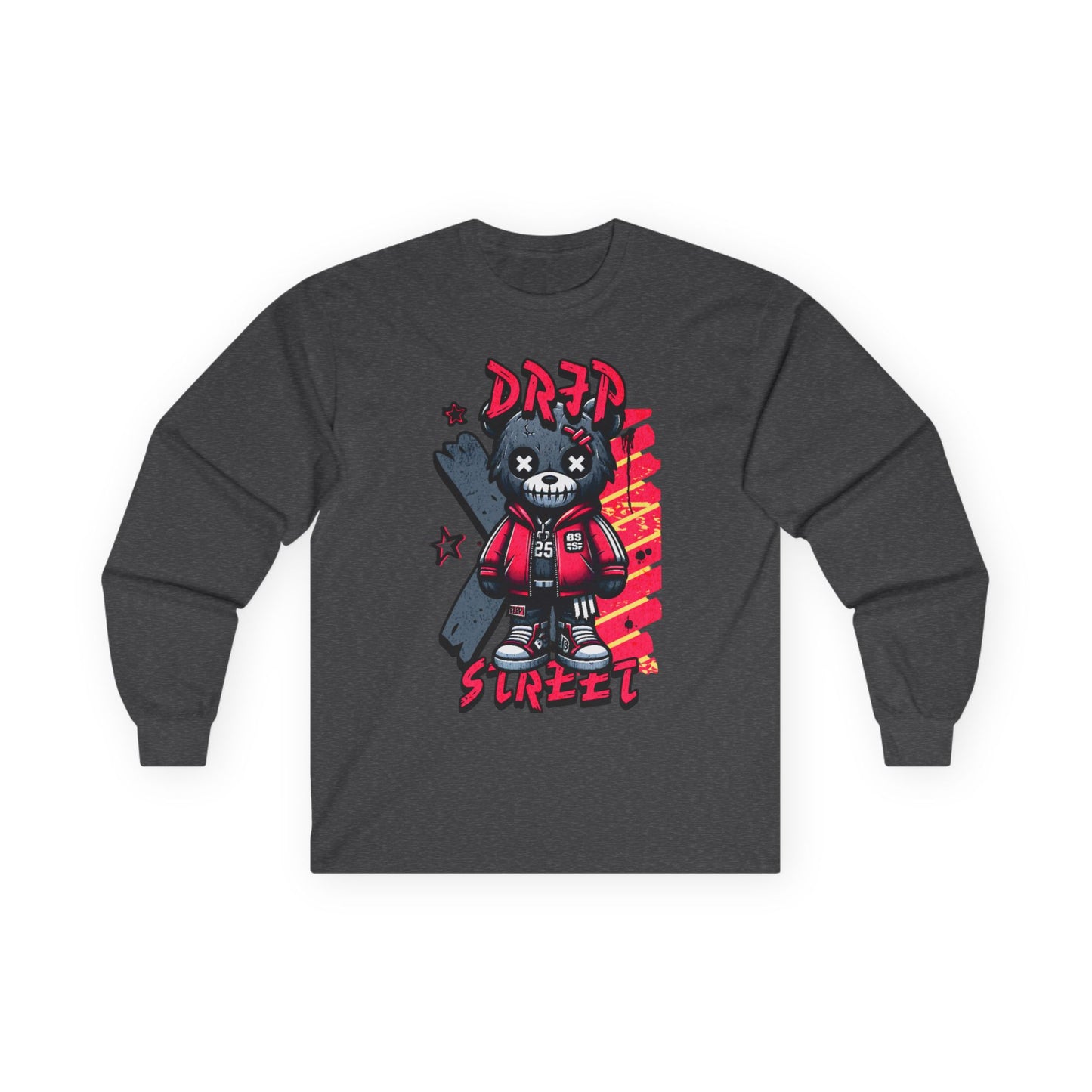 Dripped Street Long Sleeve Tee