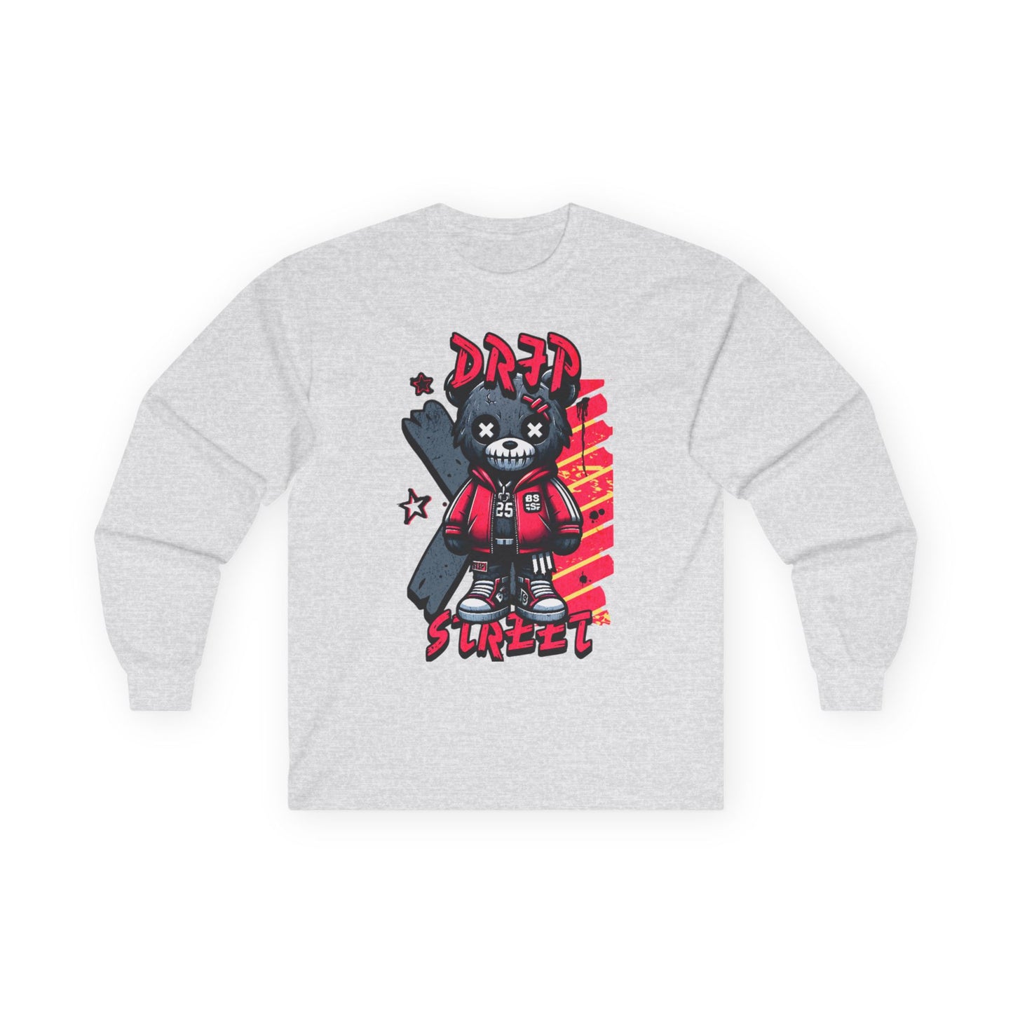 Dripped Street Long Sleeve Tee