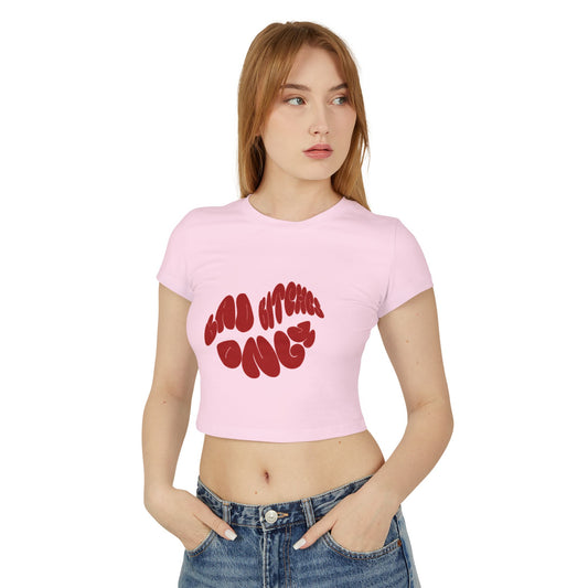 Bad B****es Only Women's Crop Tee - Casual Fit Graphic Tee