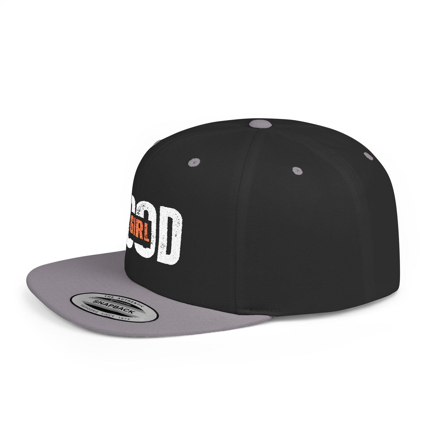 Good Vibes Flat Bill Snapback Hat - Trendy Cap for Fashion Enthusiasts