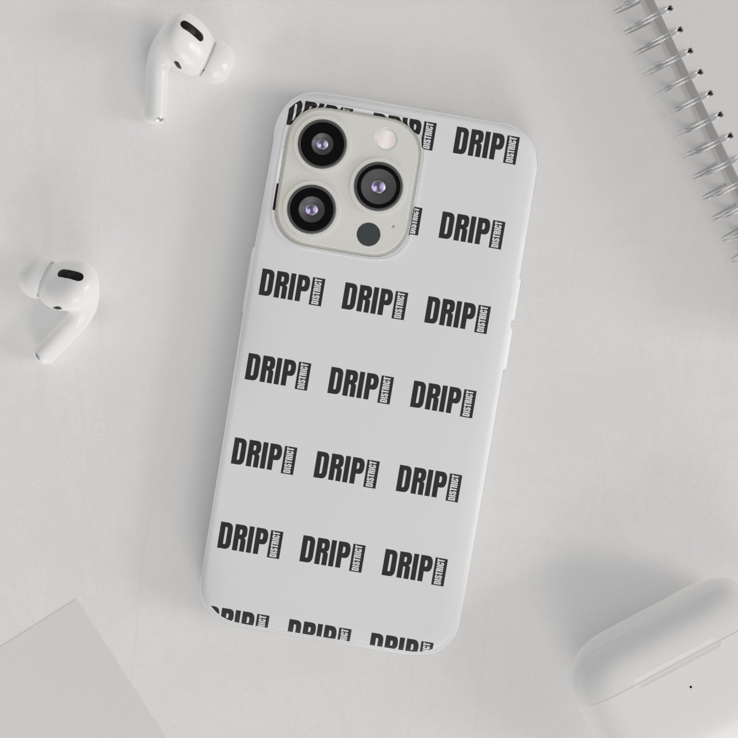 Drip Design Flexi Phone Case | Trending Smartphone Accessories, Modern Style, Gift for Tech Lovers, Unique Phone Cover