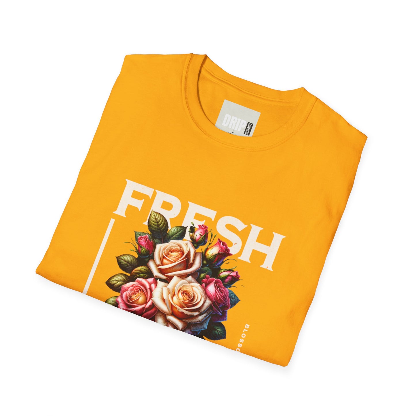 Fresh Bloom Floral T-Shirt | Unisex Softstyle Tee for Nature Lovers