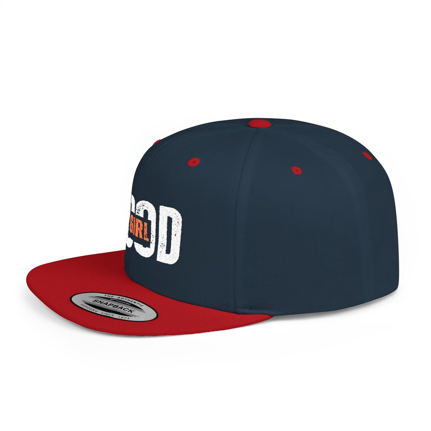 Good Vibes Flat Bill Snapback Hat - Trendy Cap for Fashion Enthusiasts