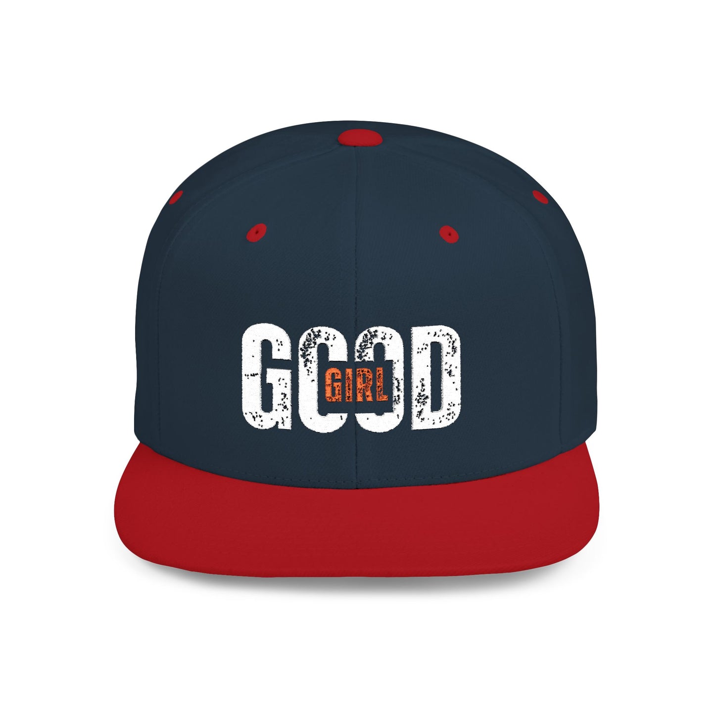 Good Vibes Flat Bill Snapback Hat - Trendy Cap for Fashion Enthusiasts