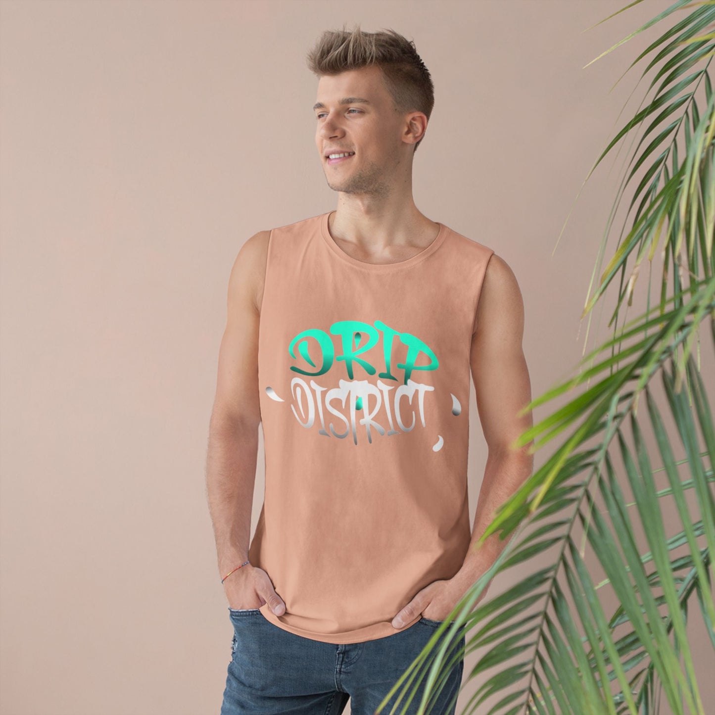 Drip District Unisex Tank - Trendy Casual Wear for Summer Vibes
