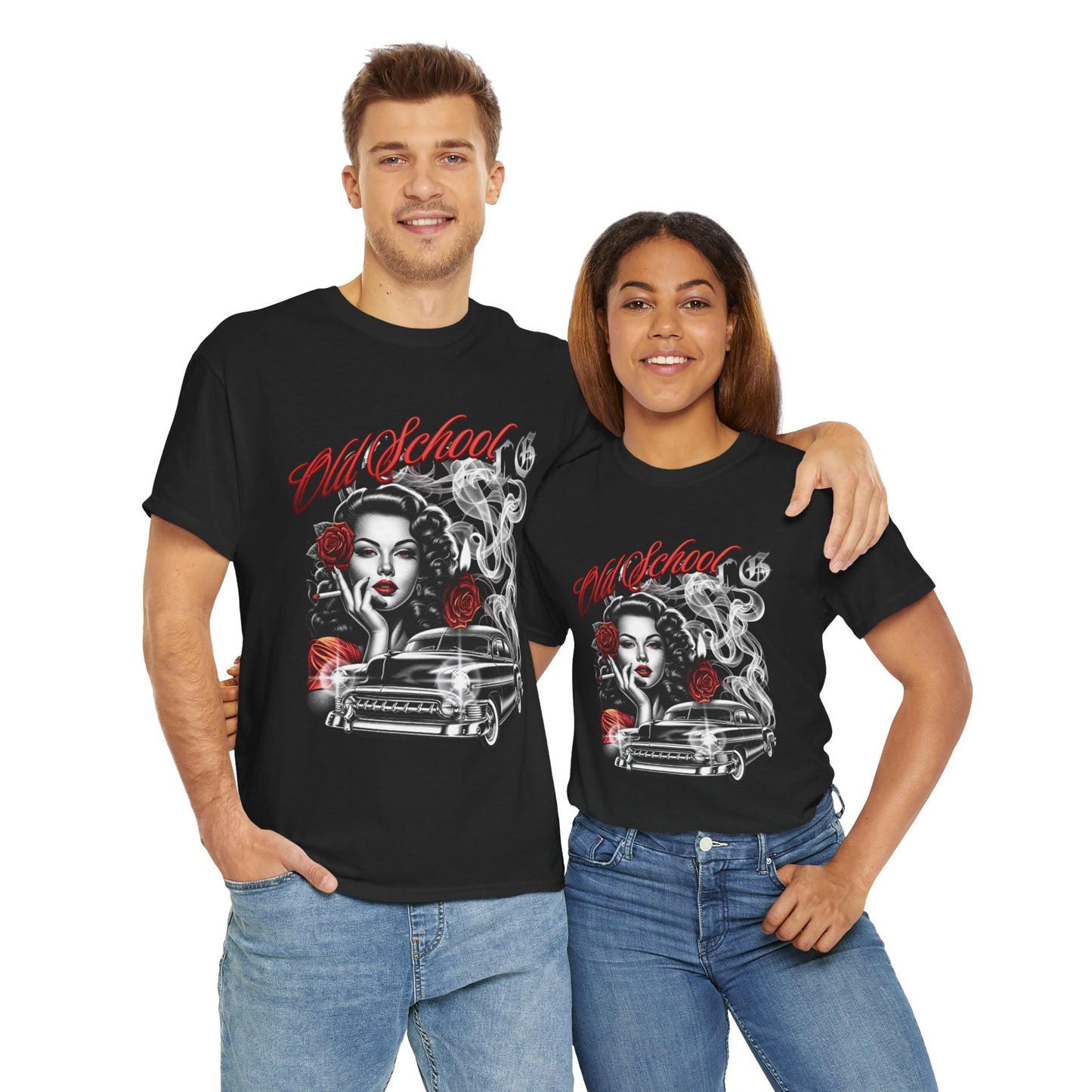 Vintage Old School Graphic Tee