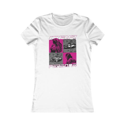Car Persona Women's Favorite Tee - Stylish Graphic T-Shirt for Car Enthusiasts