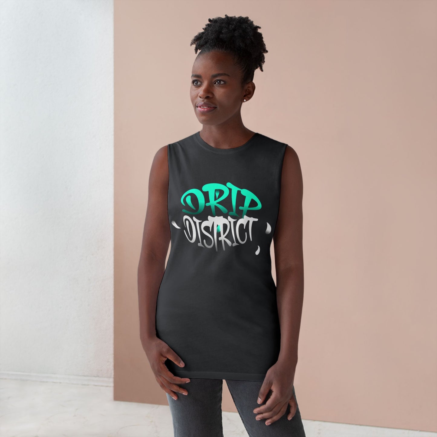 Drip District Unisex Tank - Trendy Casual Wear for Summer Vibes