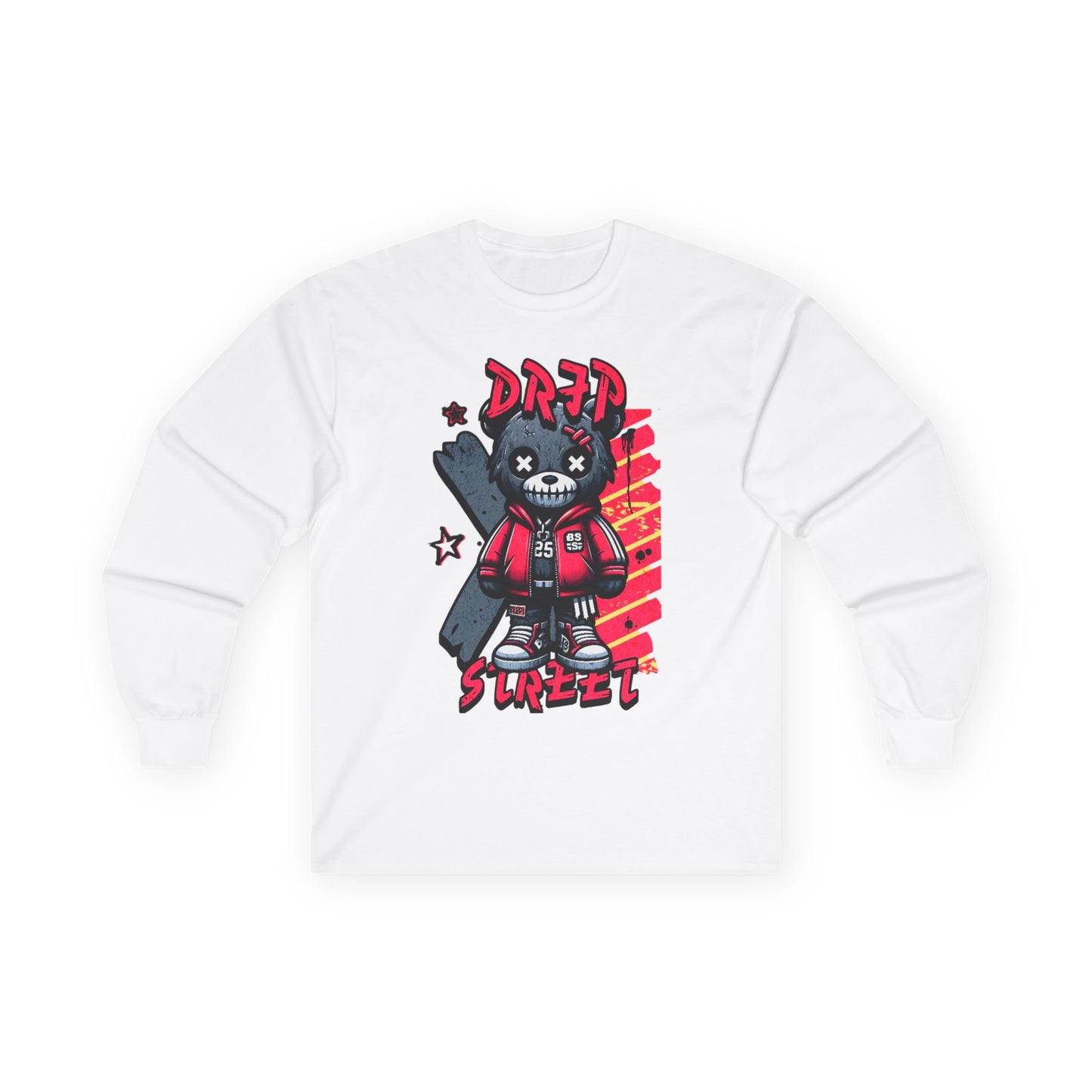 Dripped Street Long Sleeve Tee
